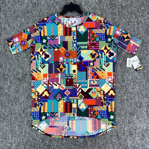 Disney LuLaRoe Shirt Womens Small Tunic Minnie Mouse Lounge Studio Workout Gym‎ - Picture 1 of 10